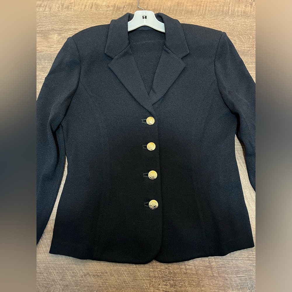 St. John Basics Vintage Santana Knit Jacket